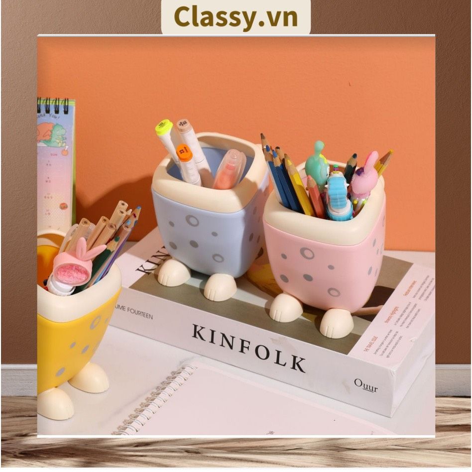 Classy Ống cắm bút để bàn màu pastel siêu cute PK1410