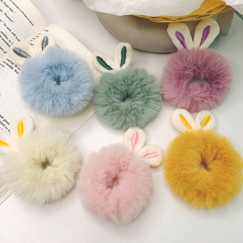 Classy Bộ 2 dây cột tóc tai mèo siêu êm, phụ kiện tóc dễ thương PK1631