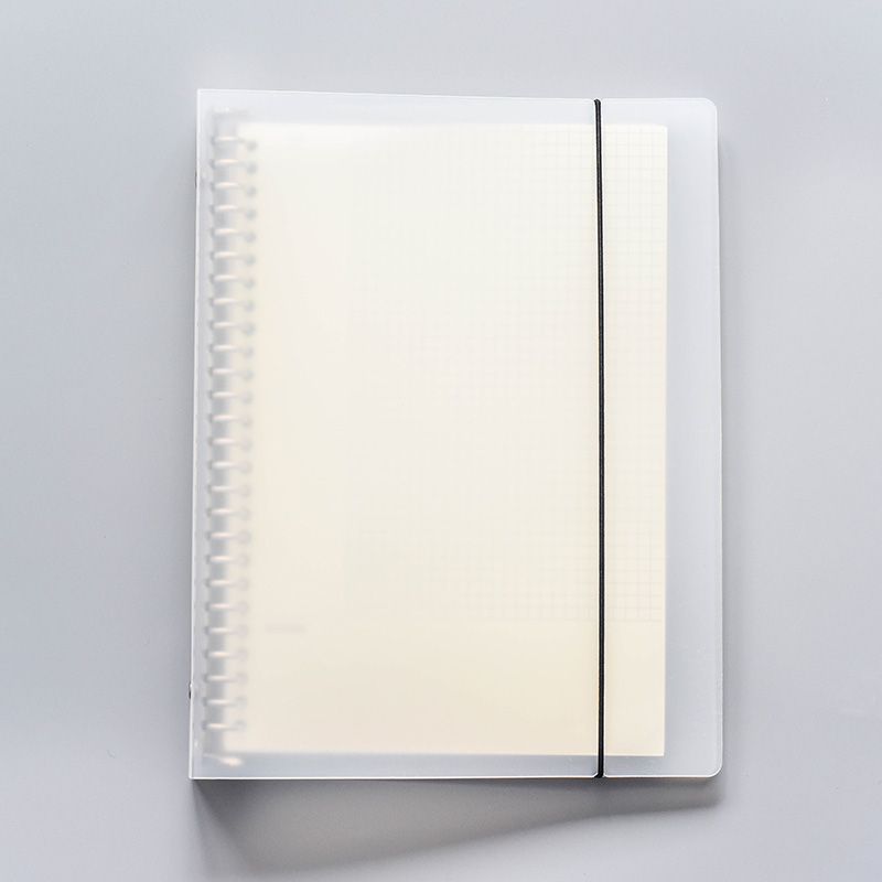  Bìa lá còng sắt Binder  Loose-leaf shell A5 bán kèm 120 trang lõi giấy nạp lại kẻ ngang viết ghi chép sổ tay- PK1835 