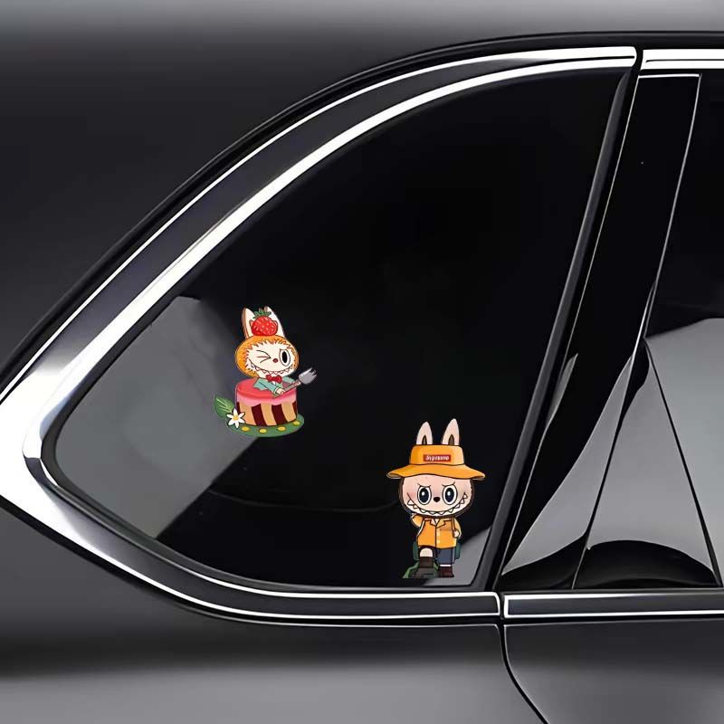80 miếng Hình dán LABUBU trang trí, sticker dễ thương, sticker dán laptop, điện thoại, tập, sổ, bình nước nhiều họa tiết PK1883