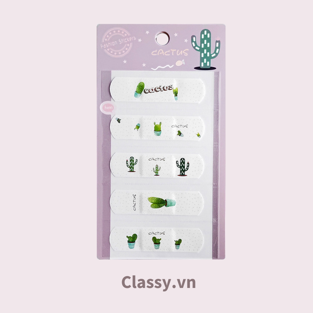 Set Băng Keo Cá Nhân Classy Urgo Họa Tiết Dễ Thương PK485 (4 hoặc 5 chiếc như hình)