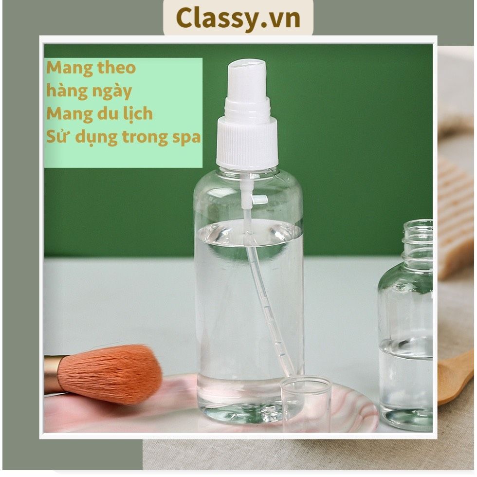 Chai Lọ Chiết Dạng XỊT - Đựng Dung Dịch, Nước Hoa, Mỹ Phẩm, Toner,...; DUNG TÍCH 30 ML, 50ML PK493