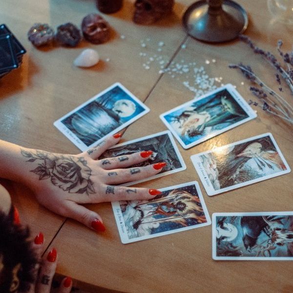 Bộ Bài Tarot Bói tiếng Anh 78 lá trò chơi bài Oracle Cards Cao Cấp PK572