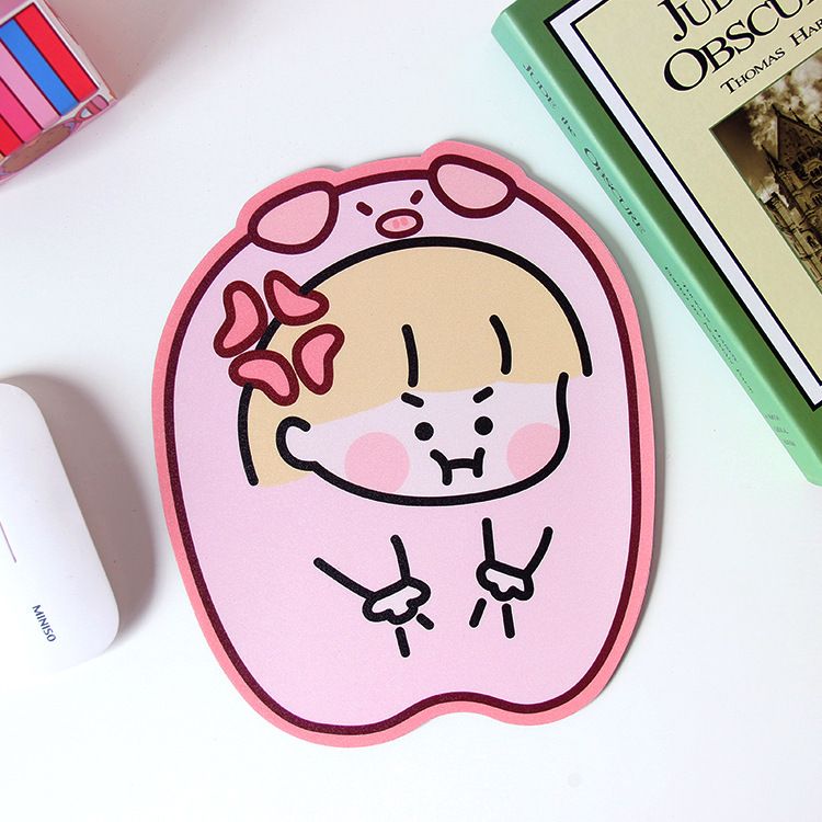 Miếng lót chuột, Bàn di chuột hình chú gấu nâu 20 x 20cm Giá Rẻ siêu dễ thương PK633