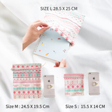  Túi cotton lanh dây rút mini đựng đồ đi du lịch xinh xắn tiện dụng PK646 