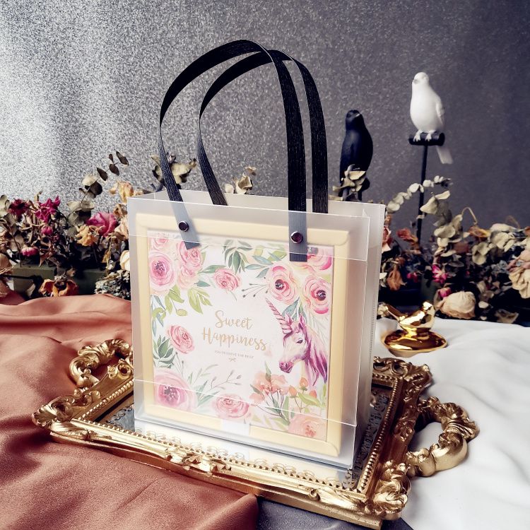 Classy Hộp quà tặng, Túi quà tặng hoa hồng dày dặn, sang trọng Q1546