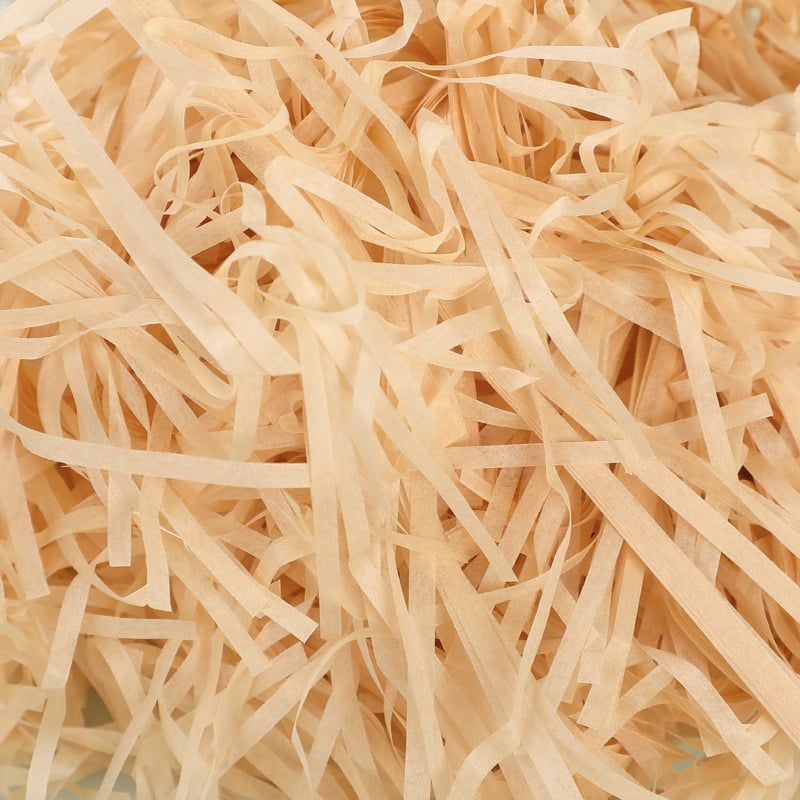 Giấy trang trí hộp quà, lót chống shock trong hộp quà tặng dạng sợi raffia nhiều màu
