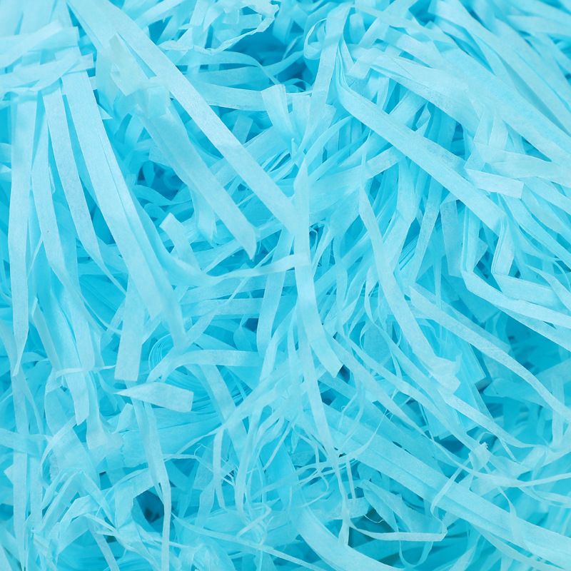 Giấy trang trí hộp quà, lót chống shock trong hộp quà tặng dạng sợi raffia nhiều màu