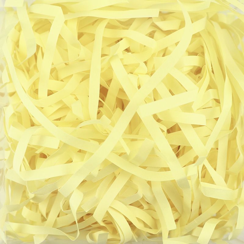 Giấy trang trí hộp quà, lót chống shock trong hộp quà tặng dạng sợi raffia nhiều màu