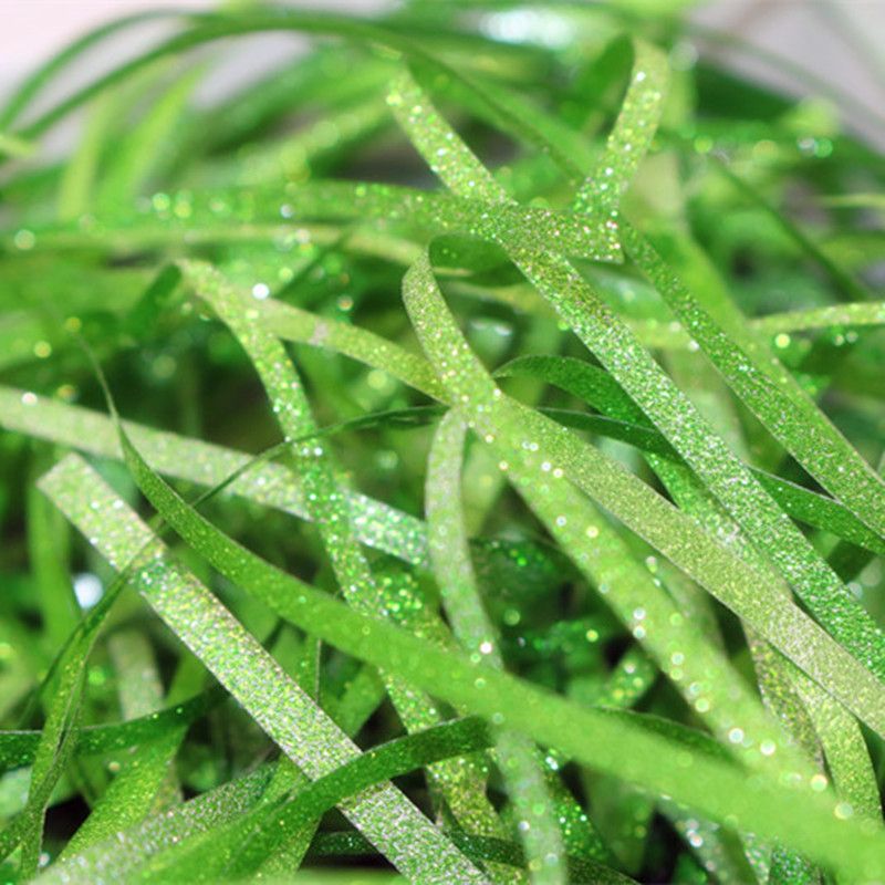 Giấy trang trí hộp quà, lót chống shock trong hộp quà tặng dạng sợi raffia nhiều màu
