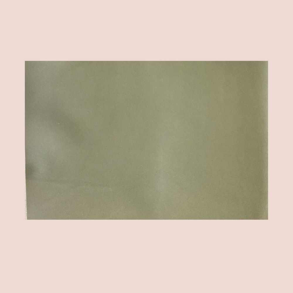 Da bò thuộc miếng làm bằng da bò thật kích thước 190 X 280 MM dùng làm lót chuột hoặc nguyên liệu làm ví da bao da