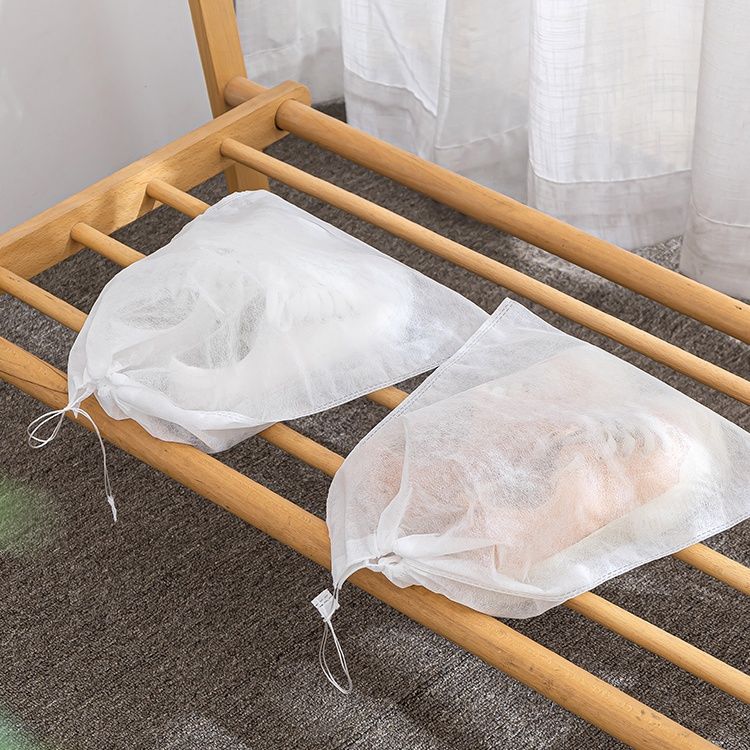 COMBO 10 Túi vải không dệt đựng giày du lịch đồ lót đồ lót áo sơ mi nhu yếu phẩm hàng ngày T1845