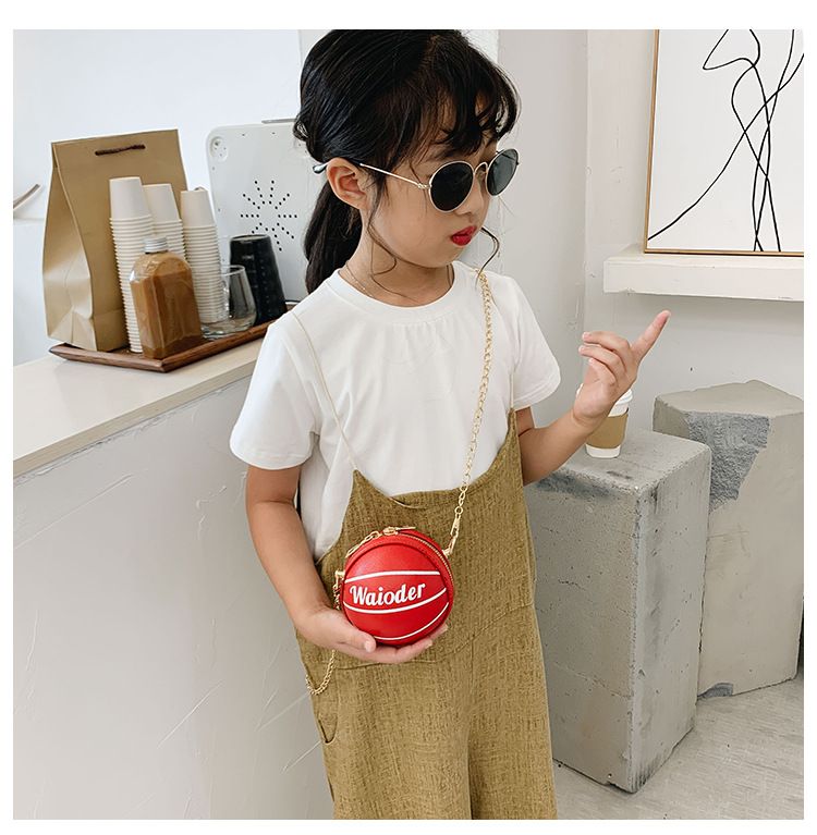 Túi xách mini tròn nhỏ dễ thương sáng tạo hình trái bóng đeo chéo T681