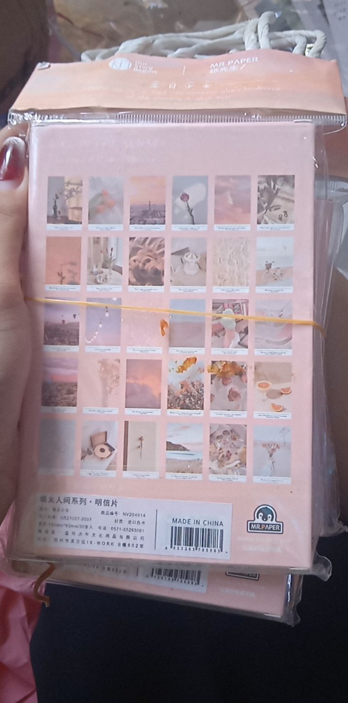 Set nhiều Thẻ ảnh, postcard Classy làm từ bìa cứng phong cách trang trí nhật ký/sách ảnh, dán tường, làm tranh Q1746