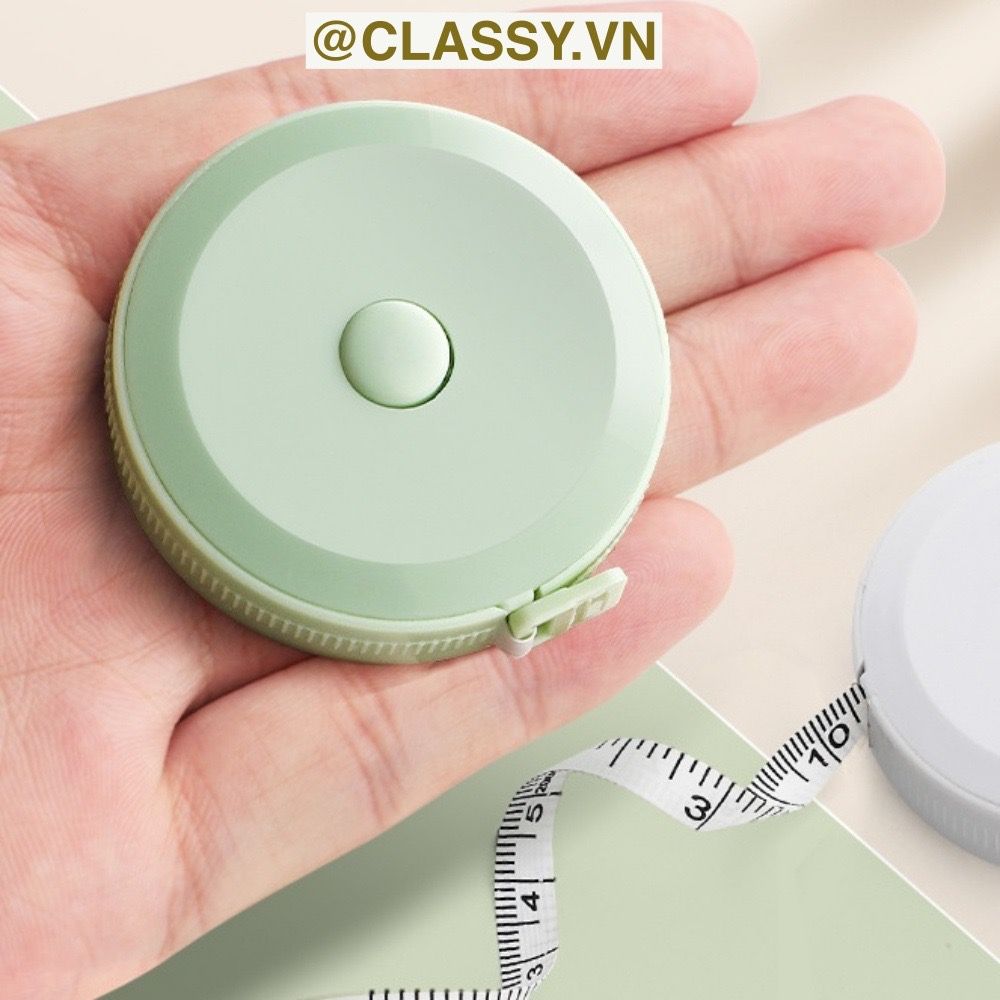Thước Dây Cuộn Mini Rút Tự Động hình trái cây Siêu Dễ Thương PK650