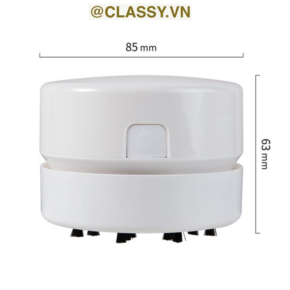 PK949 Máy Hút Bụi Mini Cầm Tay trơn màu, Không Dây Để Bàn Tiện Dụng dùng hút bụi bàn học, ô tô