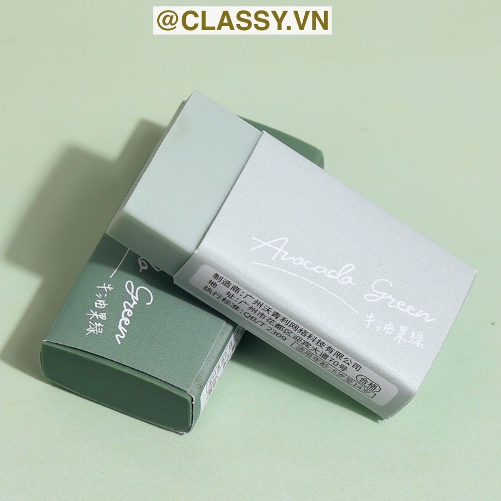 Combo 12 Gôm tẩy bút chì hình chữ nhật chuyển màu 12 tông màu 5 X 2.5 CM Classy PK1329