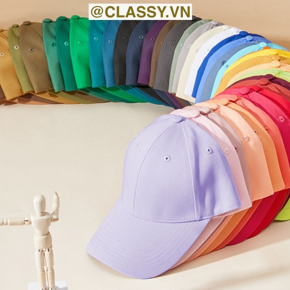 Nón lưỡi trai nhiều màu, chất liệu khaki cao cấp, thích hợp cho cả nam và nữ PK1130