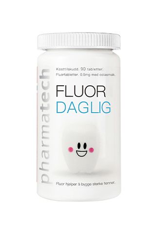 Viên ngậm bảo vệ sức khỏe răng miệng Pharmatech Fluor Daglig