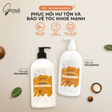  Dầu Xả GENNIE Natural Care Dầu Hạt Macca Dành Cho Tóc Hư Tổn 400mL - Sản phẩm chính hãng tại Zitore 