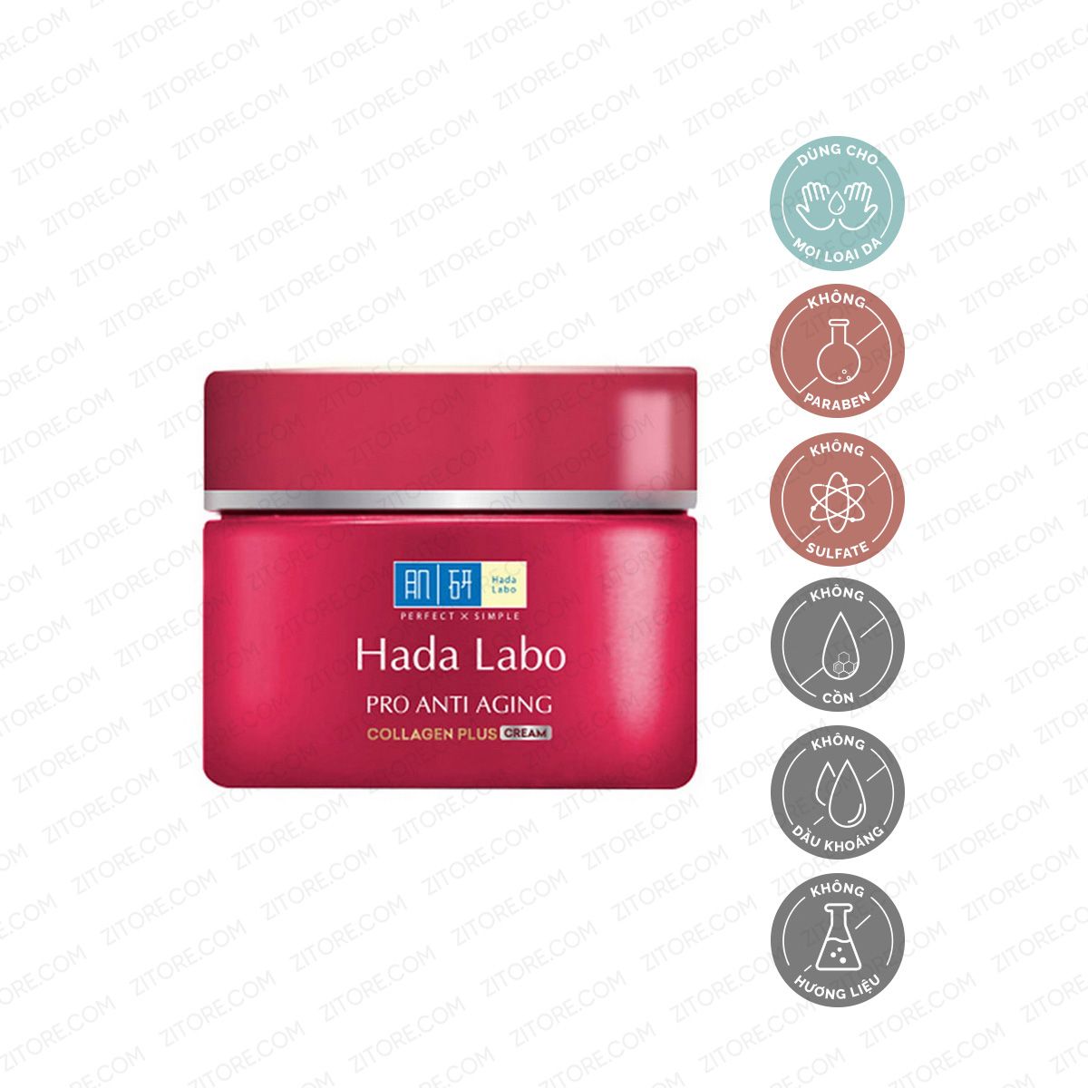  Kem Dưỡng HADA LABO Chuyên Biệt Cải Thiện Da Lão Hóa 50g - Sản Phẩm Chính Hãng Tại Zitore 