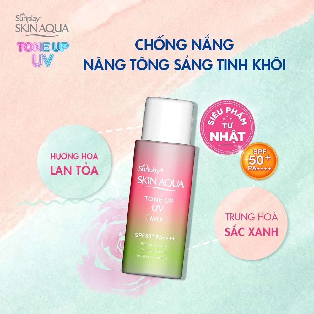  Sữa Chống Nắng SUNPLAY Hiệu Chỉnh Sắc Da 50g (Hồng) - Sản Phẩm Chính Hãng Tại Zitore 