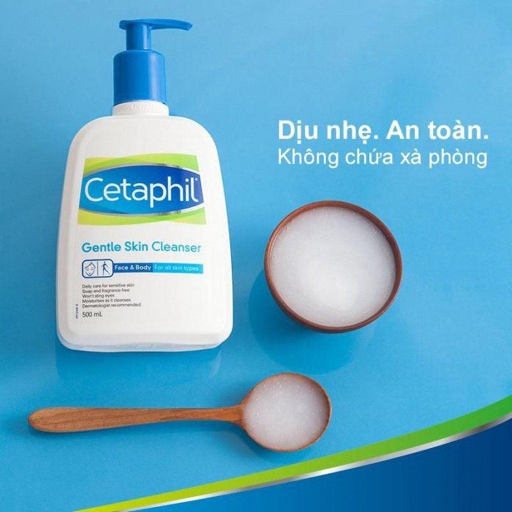  Sữa Rửa Mặt CETAPHIL Dịu Nhẹ Không Xà Phòng 500mL - Sản Phẩm Chính Hãng Tại Zitore 