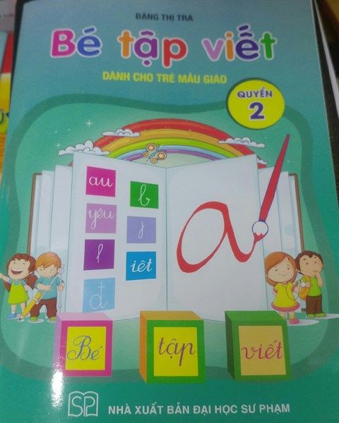 Bé tập viết - mẫu giáo quyển 2 - Nxb Dh SP