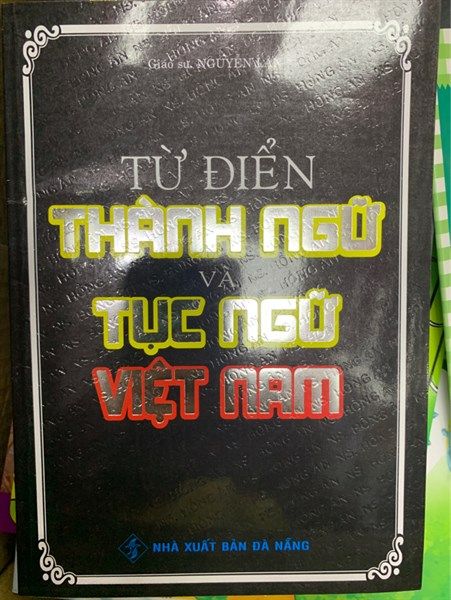 Từ điển thành ngữ tục ngữ việt nam