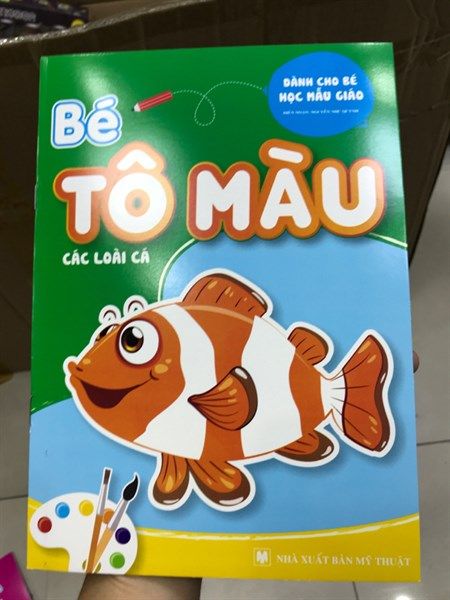 Bé tô màu (mẫu giáo chung)