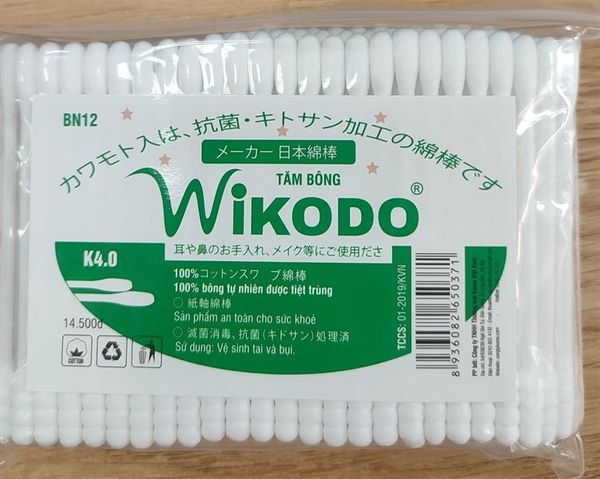 tăm bông nhựa wikodo