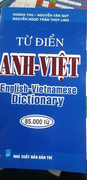 Từ điển Anh việt 85.000 từ