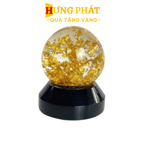 Quả cầu pha lê đế tròn