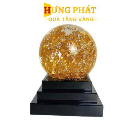 Quả cầu pha lê đế vuông