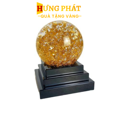 Quả cầu pha lê đế vuông