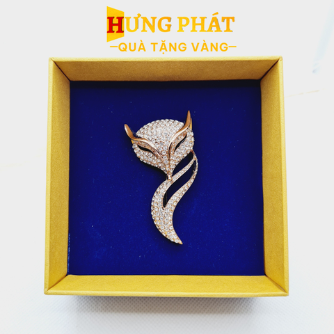 Cài áo mặt hồ ly