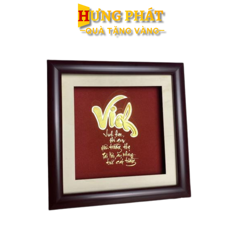 Tranh Chữ Vinh Dát Vàng 24K