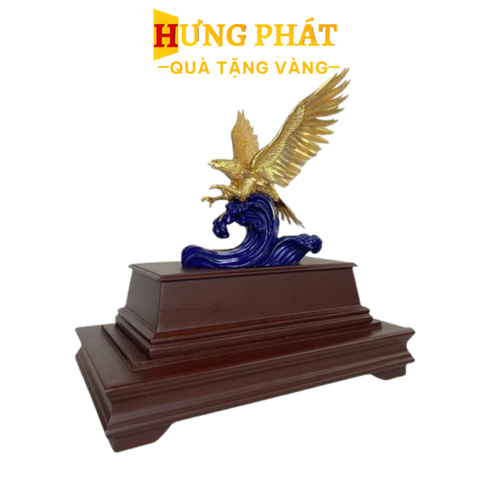 Tượng Chim Đại Bàng Dát Vàng 24K