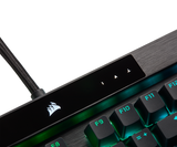  Bàn phím cơ Corsair K100 RGB - Black 