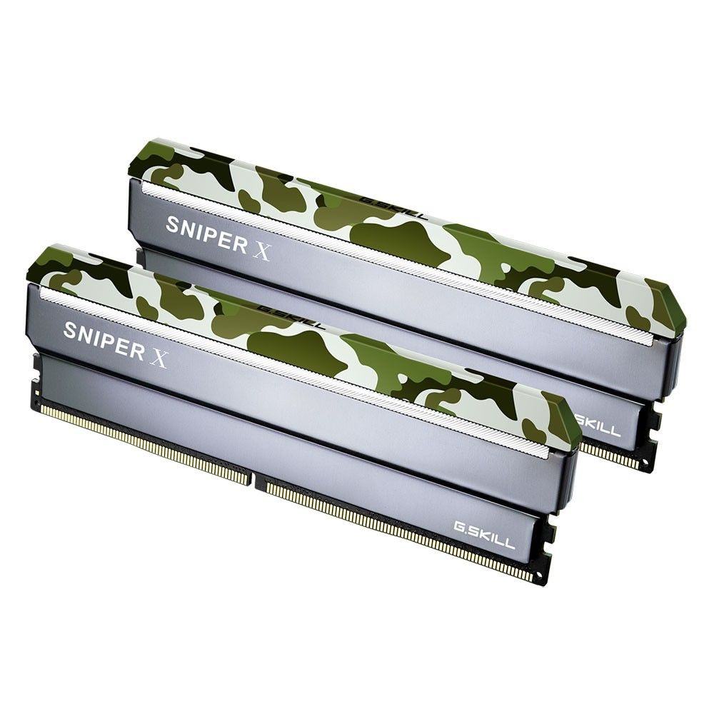  RAM G.Skill Sniper X 16GB (2X8GB) DDR4 2400MHz - F4-2400C17D-16GSXF 