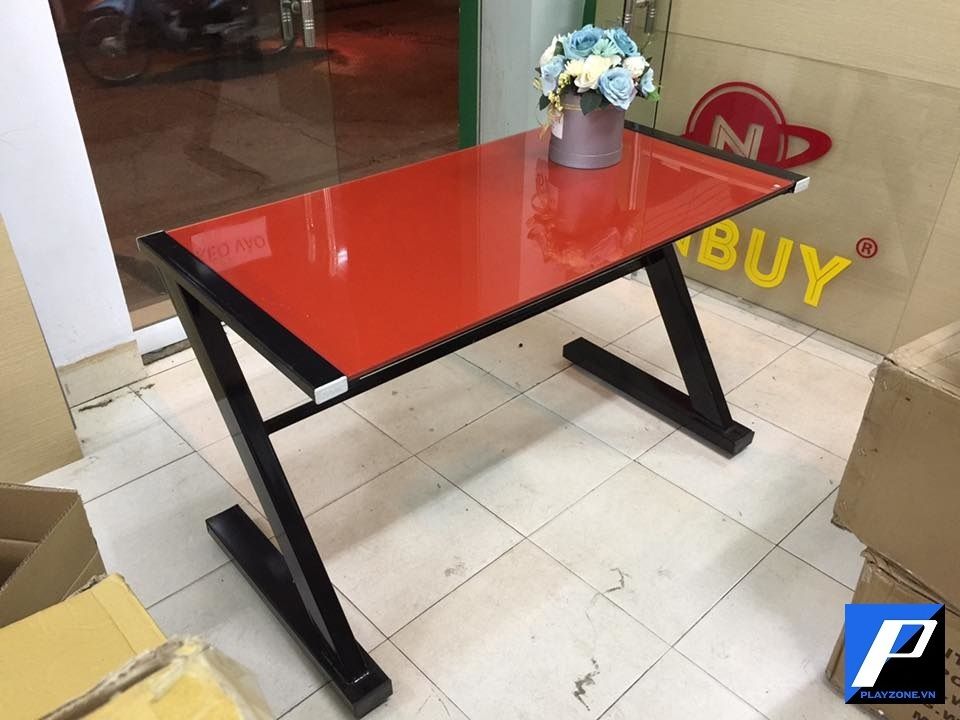  Bàn Gaming PlayTable Chân Chữ Z (Mặt kính) 