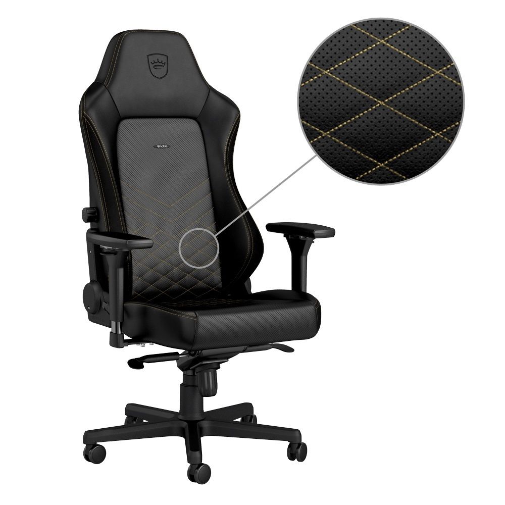  Ghế noblechairs HERO - BLACK/GOLD 