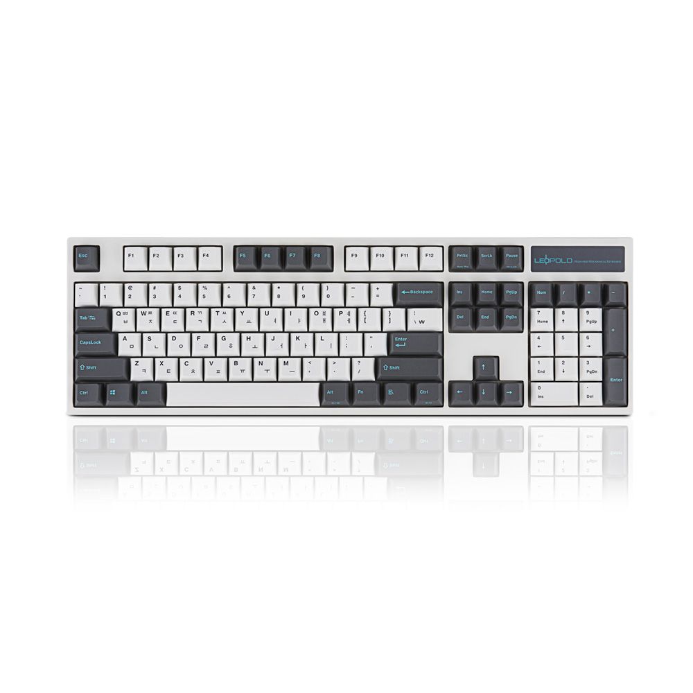 Bàn phím cơ Leopold FC900R PD White Dark Grey