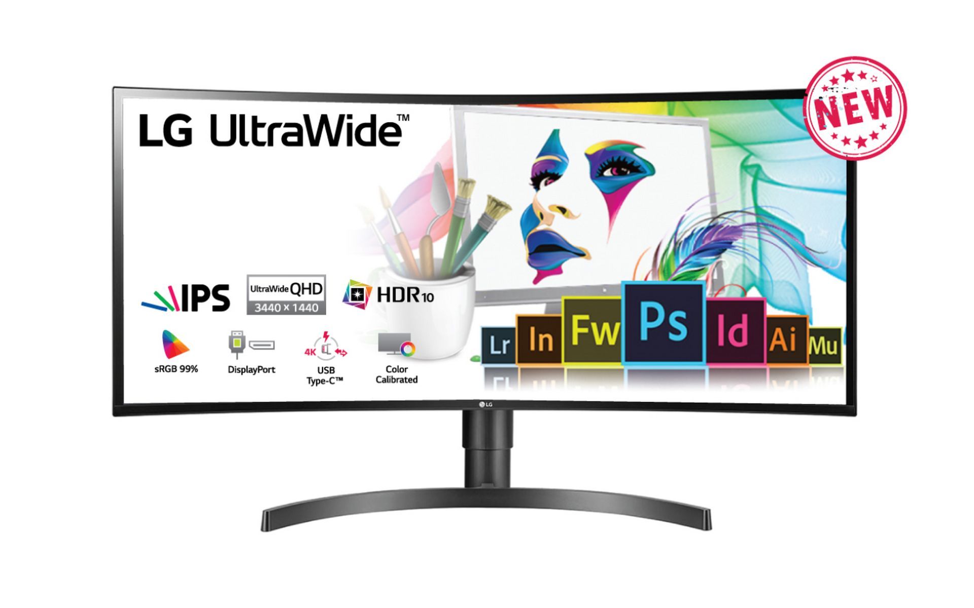  Màn hình LG 34WN80C-B cong 34 inch WQHD IPS UltraWide 