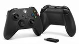  Tay cầm chơi game Microsoft Xbox One series X/S Carbon Black + Adapter Wireless 