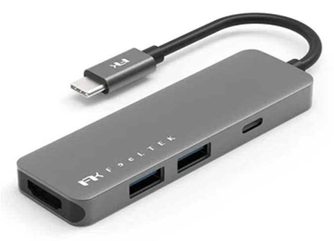 Hub USB-C FeelTEK chia 4-in-1 PD 100W 4K@30Hz