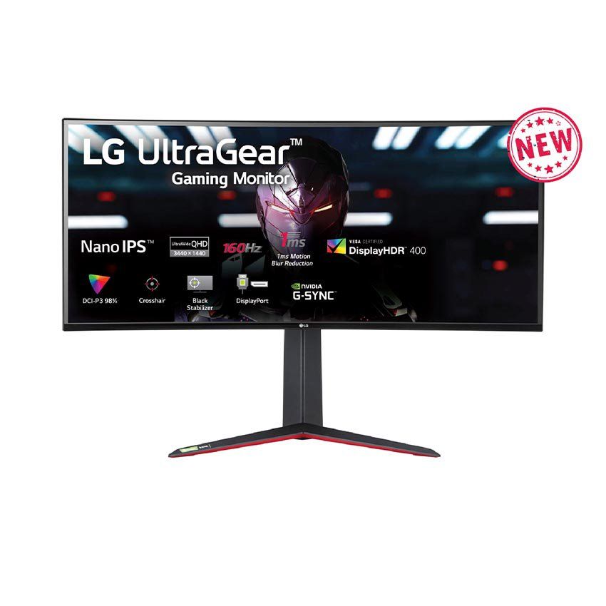  Màn hình Gaming LG 34GN850-B 34" Nano IPS 2K Curved 160Hz G-Sync HDR10 