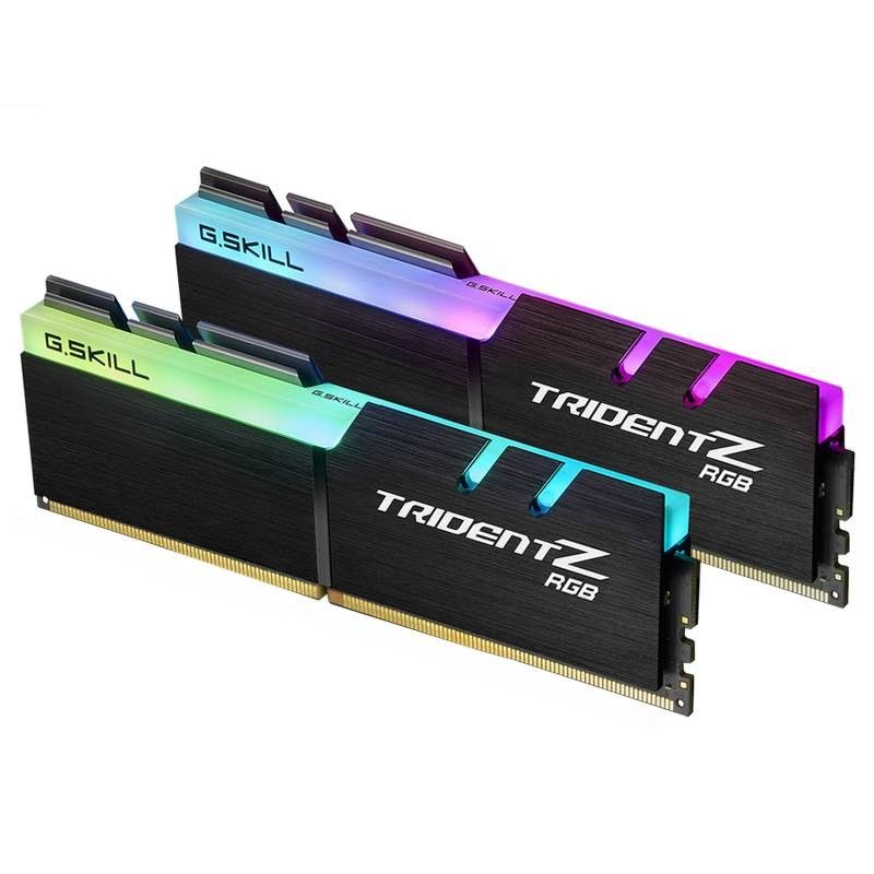  Ram G.skill Trident Z RGB 64GB (2x32GB) DDR4-3200MHz - F4-3200C16D-64GTZR 