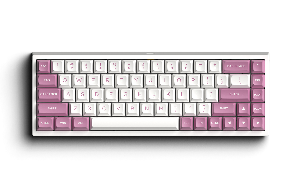 Bàn phím cơ FL-Esports FL680SAM Peach (USB/2.4Ghz/Bluetooth)