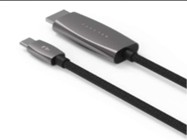 Cáp kết nối bọc dù FeelTEK USB-C to HDMI 180cm